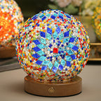 BohoGlow – Modern Bohemian Table Lamp with USB Charging