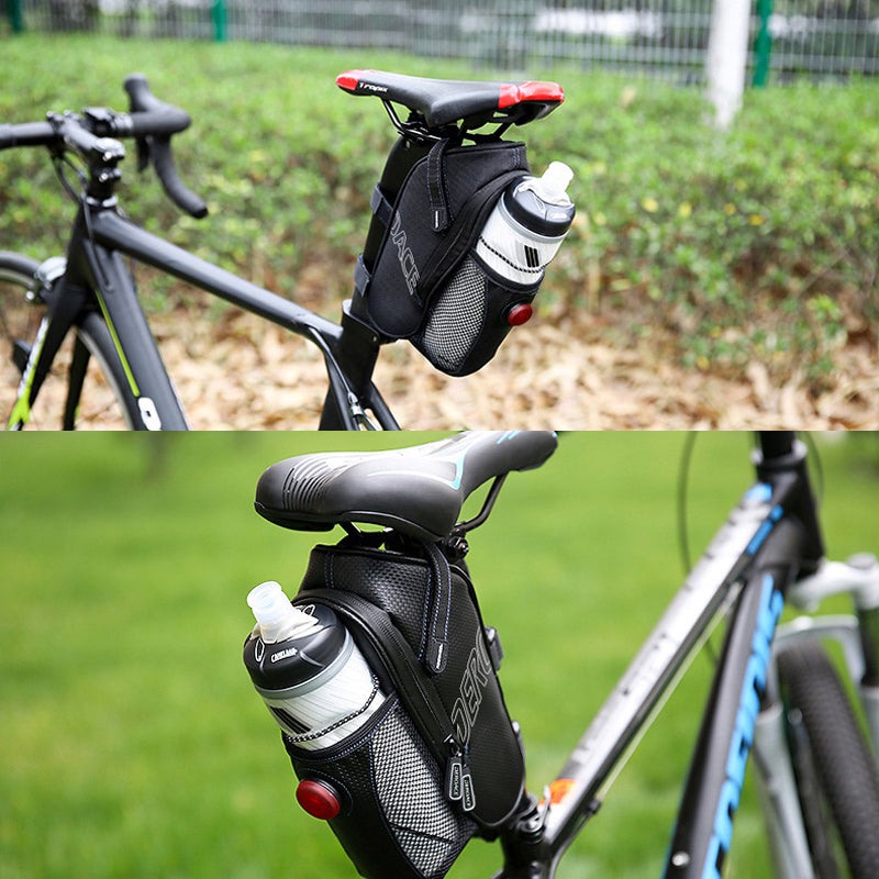 Waterproof bike bag under the saddle