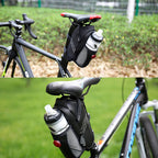 Waterproof bike bag under the saddle