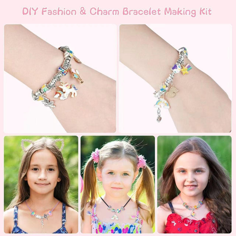 Girls Charm Bracelet Craft Kit