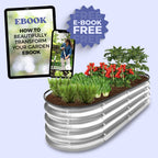Galvanised Steel Raised Garden Bed - Easy Installations