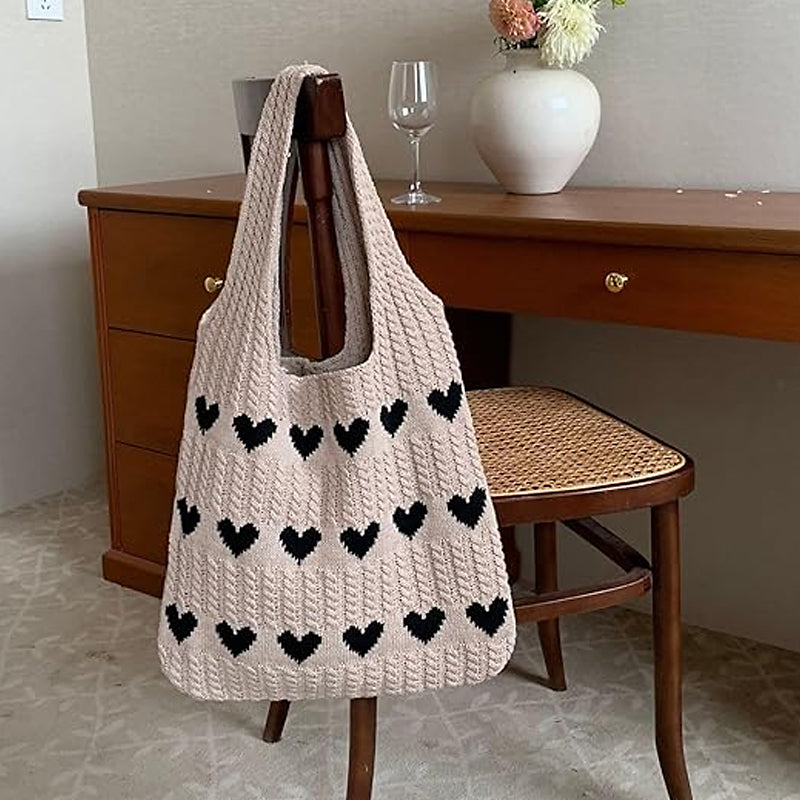 Knit Love Tote Bag
