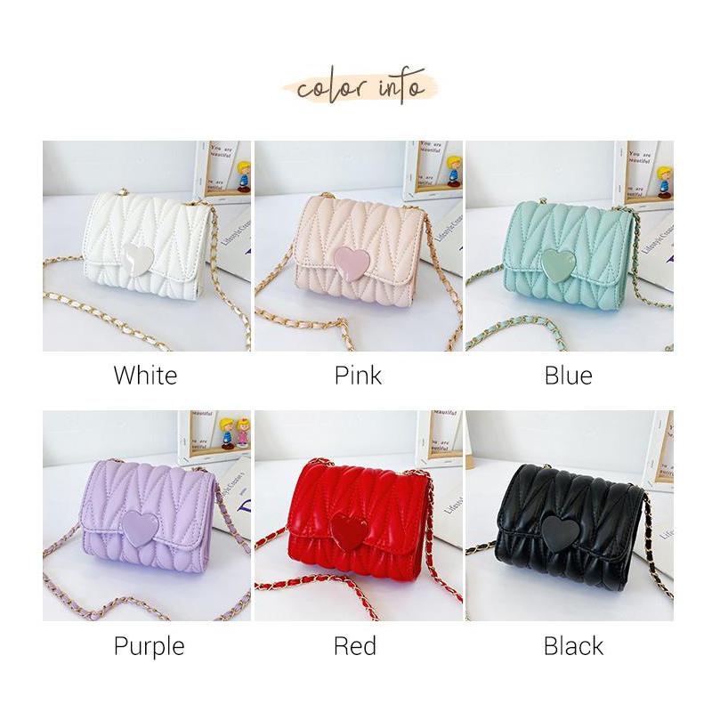 Heart Shoulder Bag for Kids
