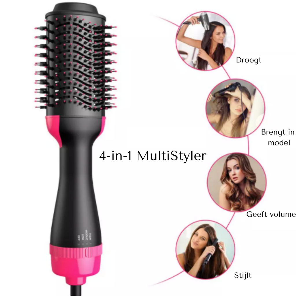 Mella ProStyle – 4-in-1 Haardroger en Stijltang