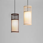 Bambora Zen Pendant Light | Handwoven Bamboo Lantern | Japanese Design | Natural Elegance