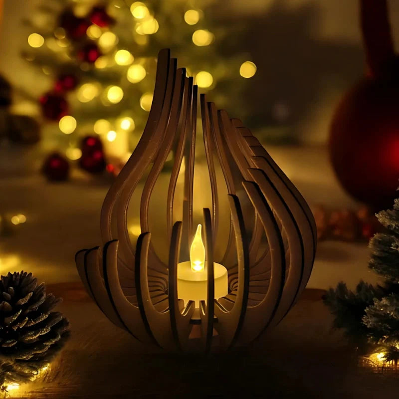 GlimmerDrop Candle Holder