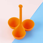 Food-grade silicone egg steamer