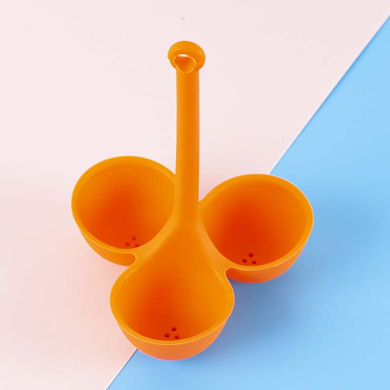 Food-grade silicone egg steamer