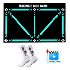 Football Pro Training Mat | Anti-Slip, 2x2m Size for Skill Enhancement and Home Training