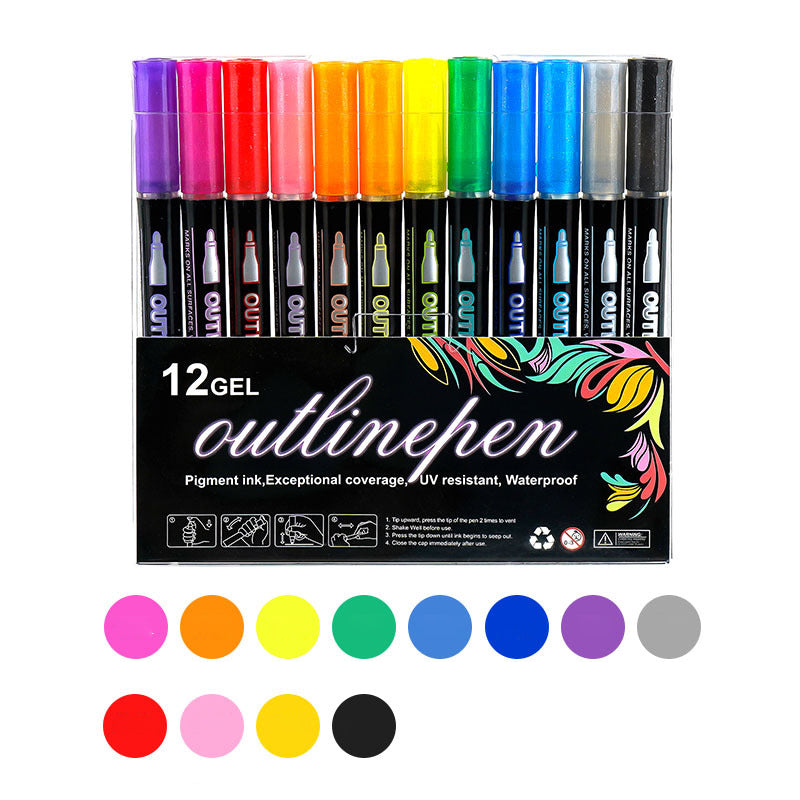 Color Lightstick Graffiti Highlighter Pens