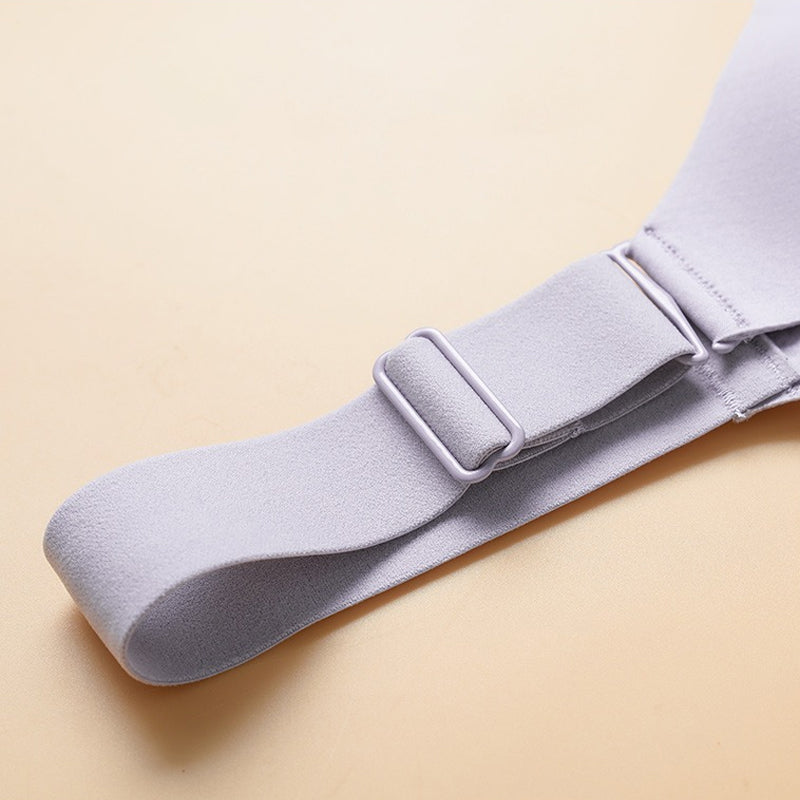 Side protection and anti-sag wireless bra