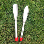 Stainless Steel Weeding Tool and Trowel – Garden Tools with Wooden Handles