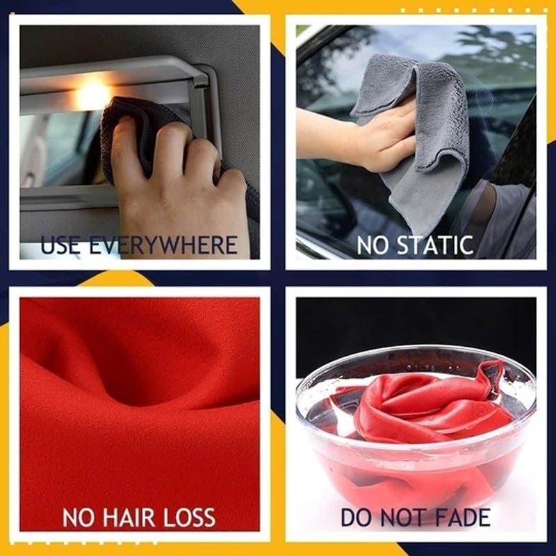 Super absorbent car drying towel
