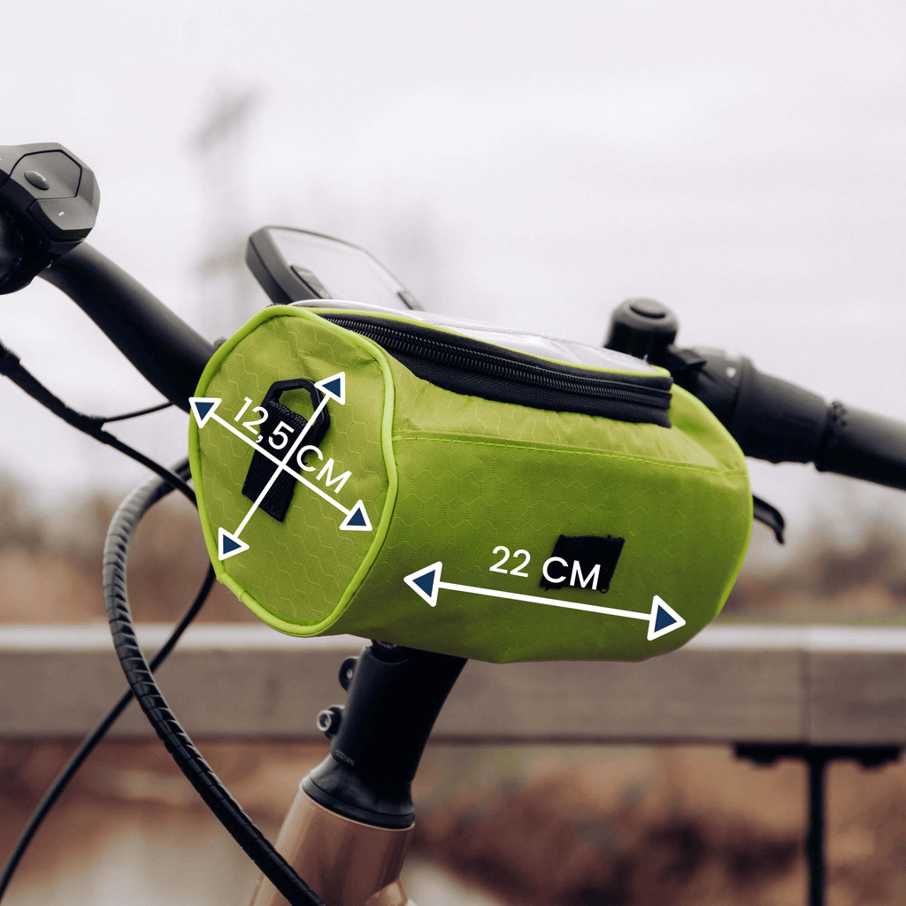 EasyNavigator Deluxe Waterproof Bicycle Handlebar Bag