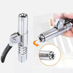Strong lock on lubricating couplings