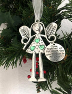 Crazy beautiful friends forever - Angel ornament Christmas gift