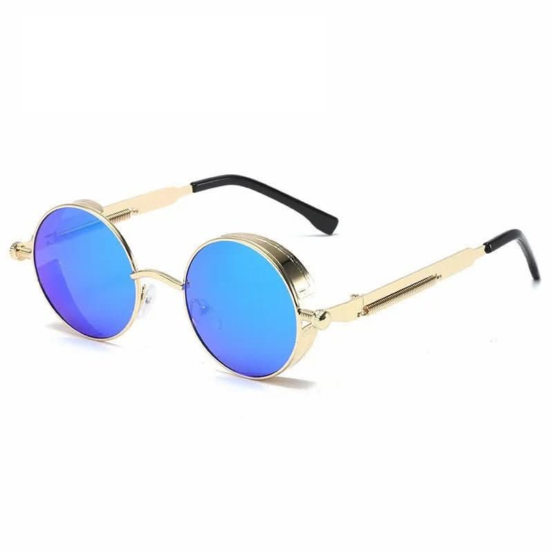 Vintage round sunglasses with UV400 protection & retro design