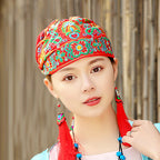 Ethnically embroidered turban