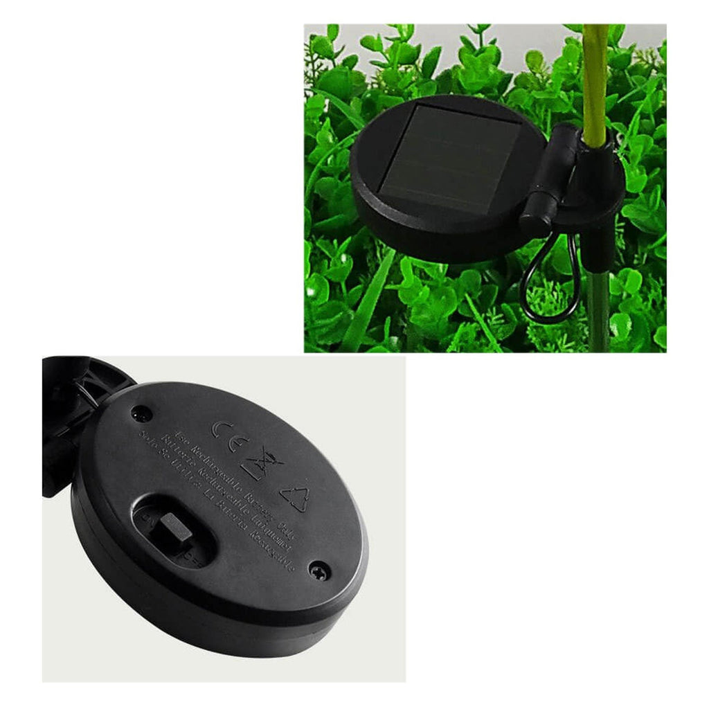 Solar Tulip Lawn Light Outdoor Garden LED Tulip Flower Light Ground Stake Landscape Light