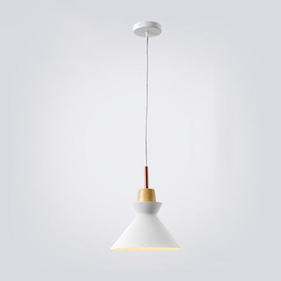 AuroraLite Nordic Pendant Light | Metal Design | 1-Light | Modern Color Options