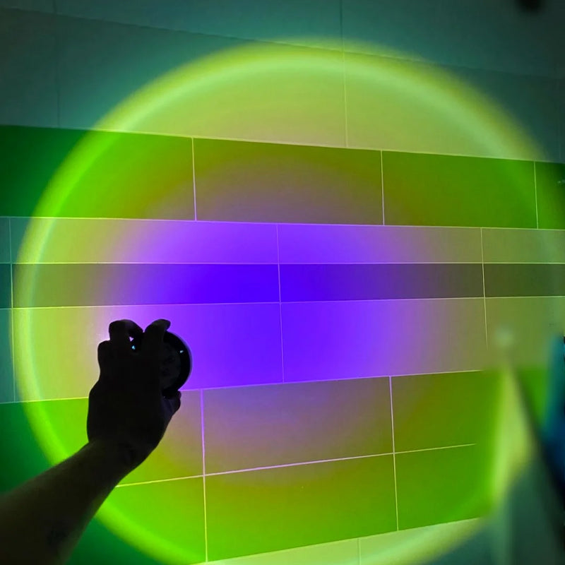 Sunset projection underlight