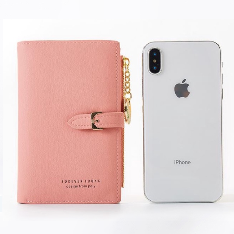 Women's Bi-fold Long Wallet
