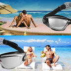 No leak anti-fog UV protection triathlon swim goggles