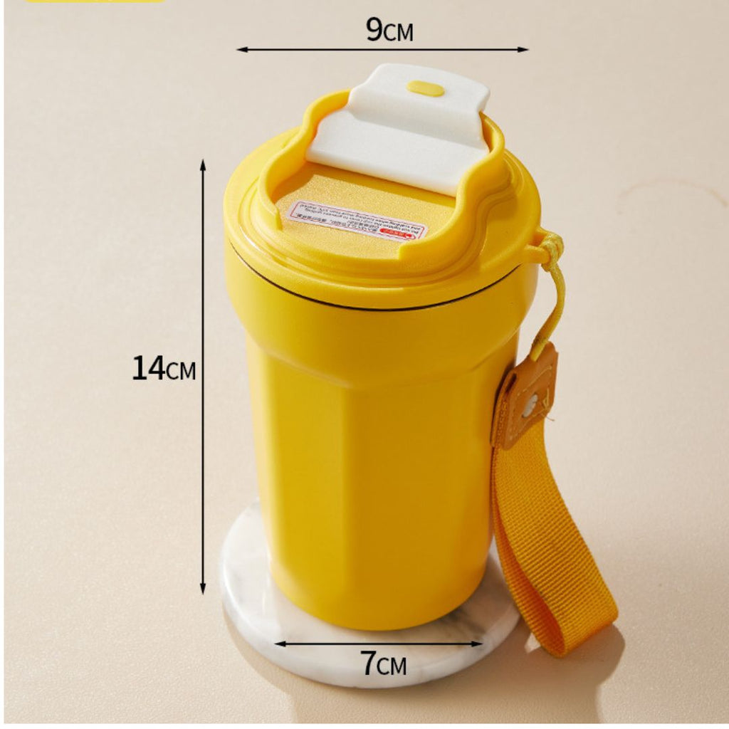 Stainless Steel Coffee Mug with LED Temperature Display 450 ML