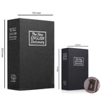 Book-shaped safety closure box