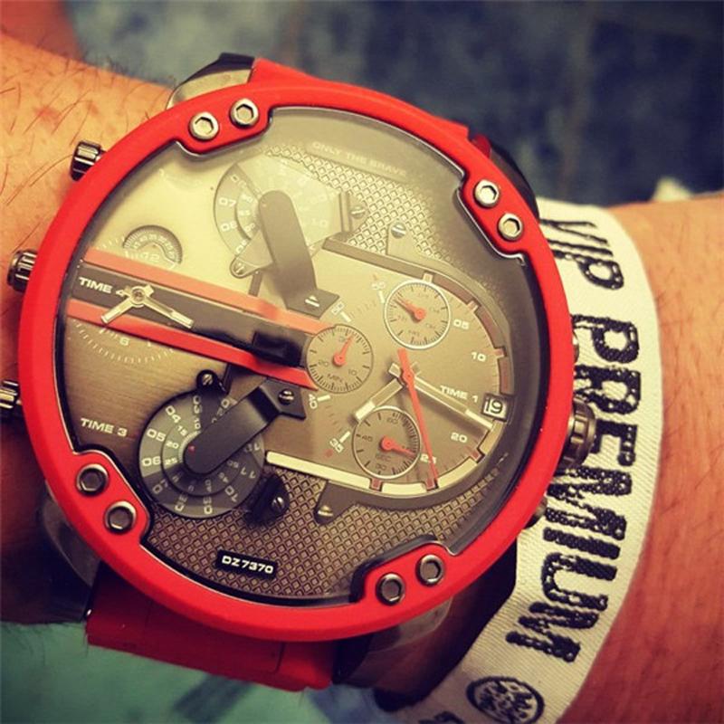 Stainless Steel Chronograph Quartz Watch
