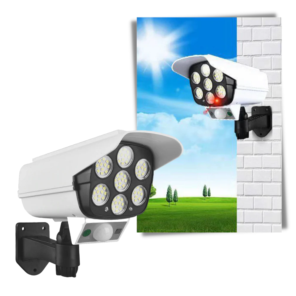 Solar Motion Sensor LED Lamp