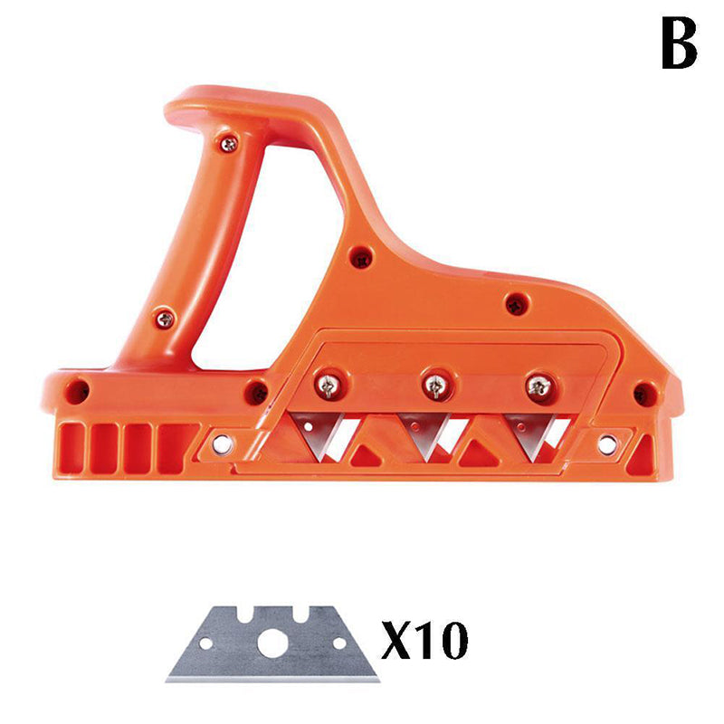 Hand planer drywall cutter