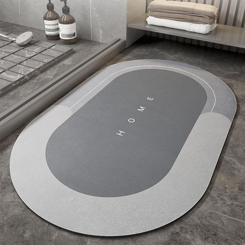 Super absorbent floor mat for home, bathroom, soft, quick-drying mat