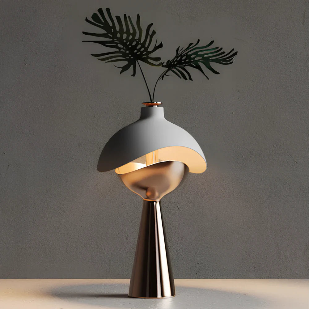 LumiDome Sculpted Table Lamp