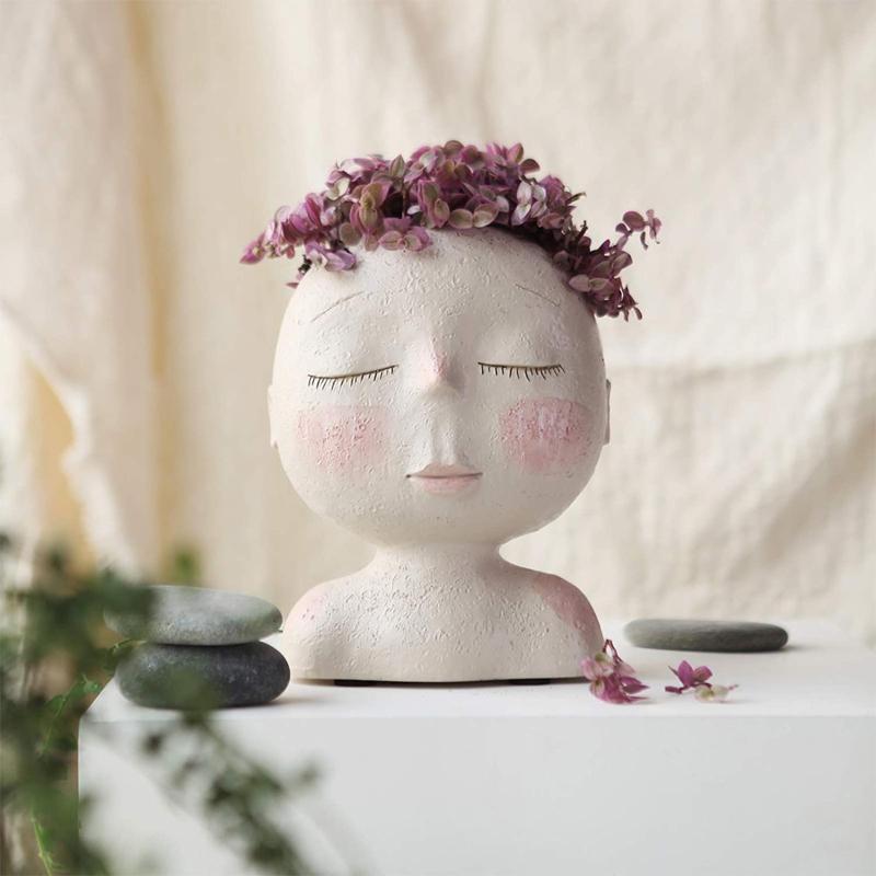 Sweet Resin Cactus Planter