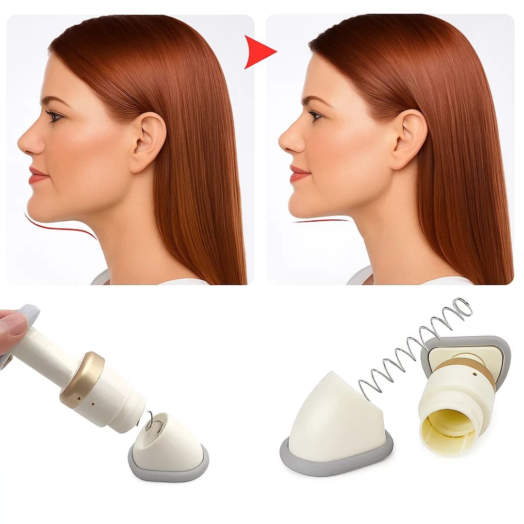 Adjustable Neckline Exercise Device with Coil Resistance