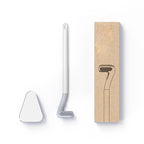Toilet brush with holder