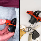Key chain beer bottle opener