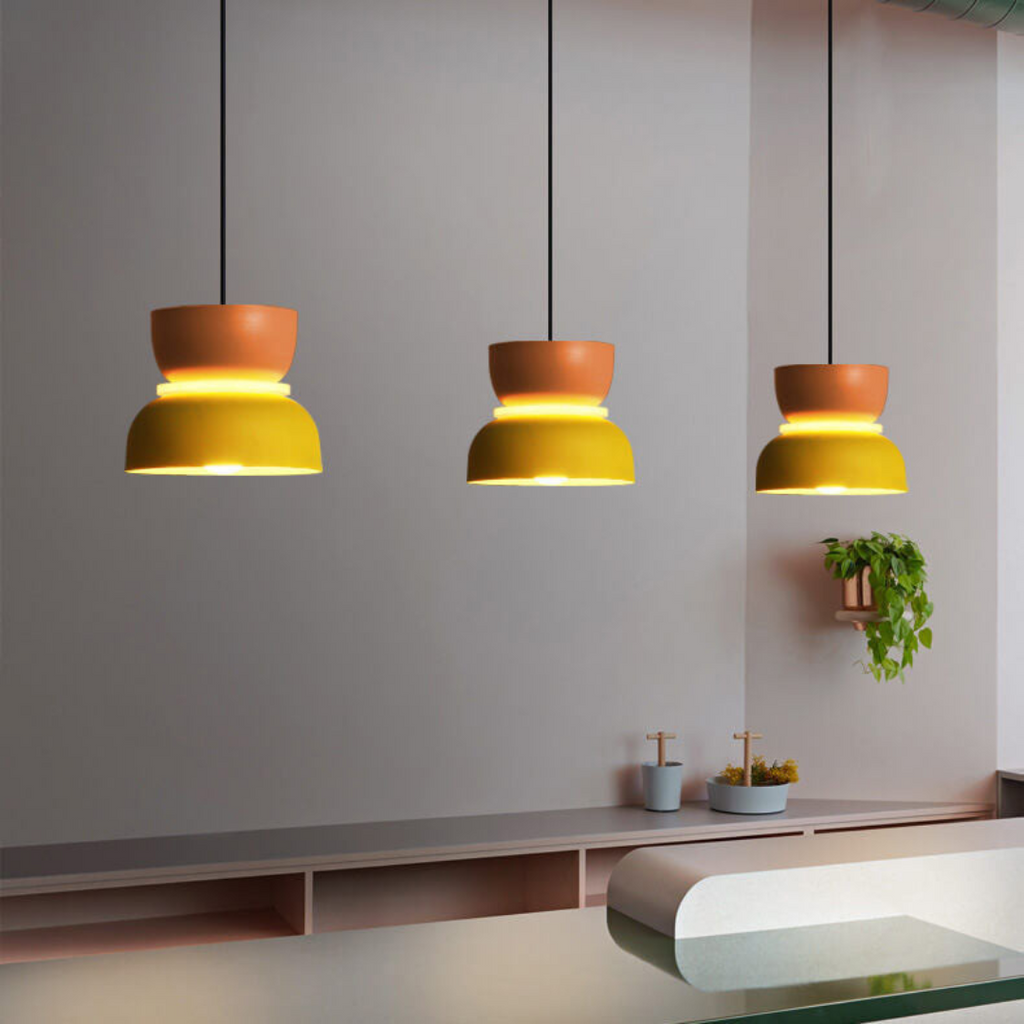 Scandinavian LED Pendant Lamp with 3000K Warm White Light for 5–10 m²