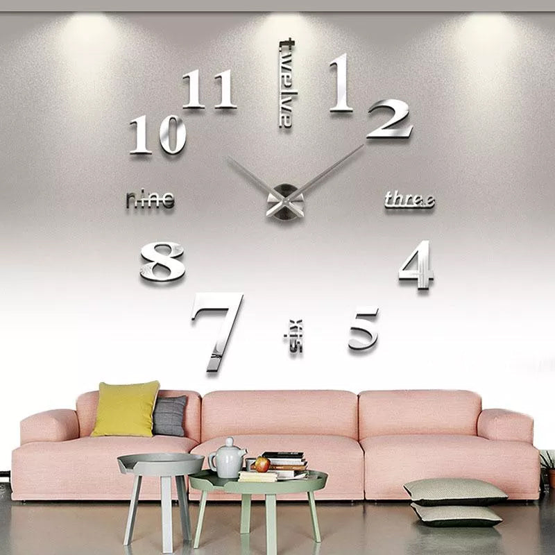 Modern DIY Screwless Wall Clock