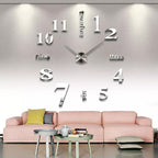 Modern DIY Screwless Wall Clock