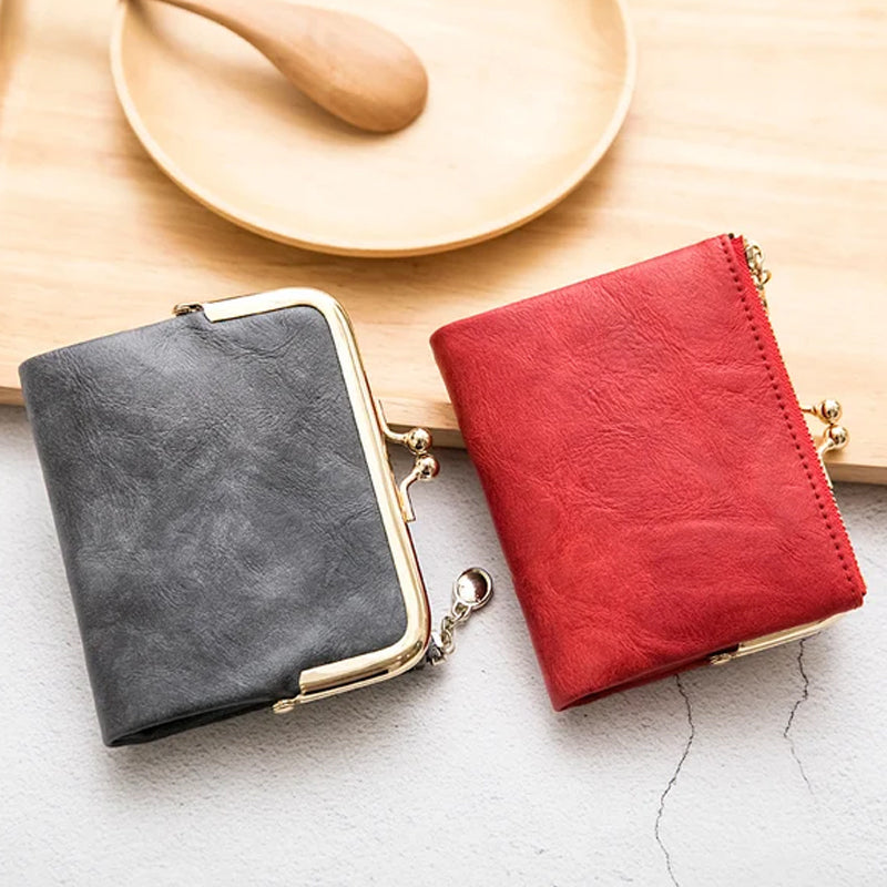 Mini Fashion Women's Square Short Wallet