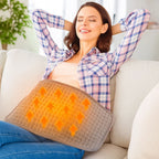 Portable Heated Pads Pad for Back Pain, Muscle and Joint Pain Relief – Adjustable Heat for Cramps and Stress