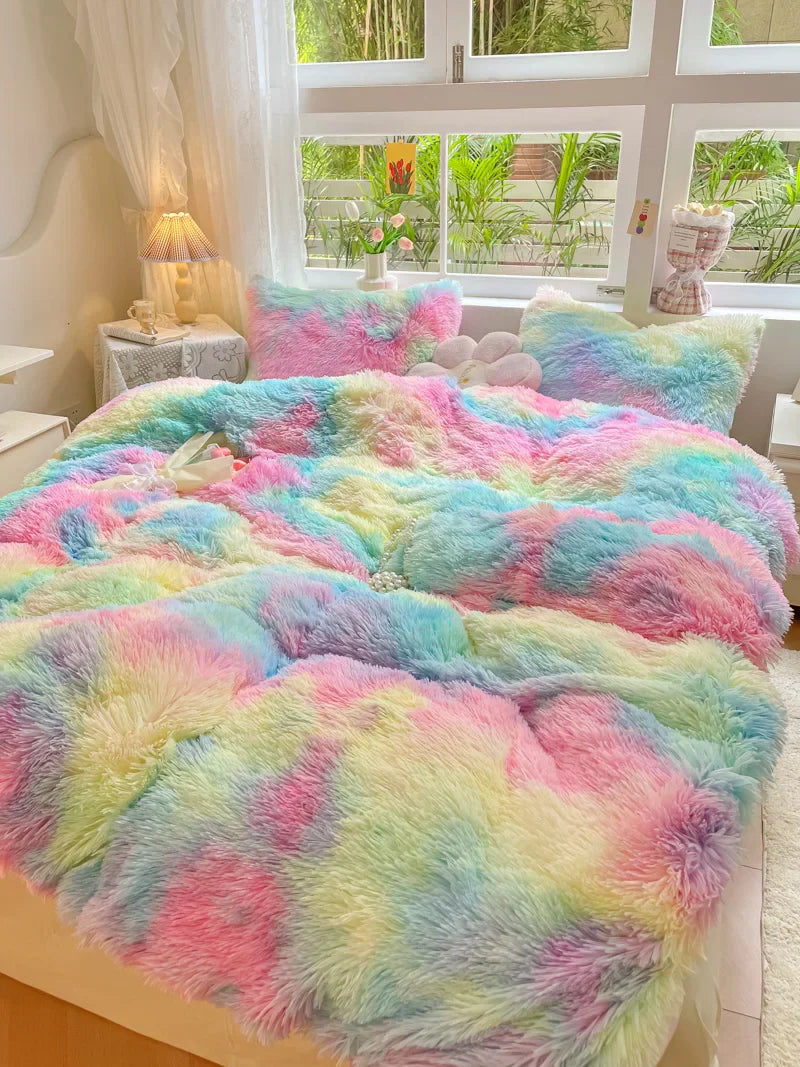 Candy Color Soft Duvet Cover - FluffCandy