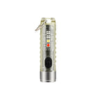Mini flashlight with keychain