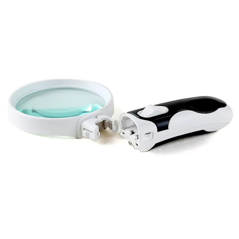 20X magnifying glass with LED light