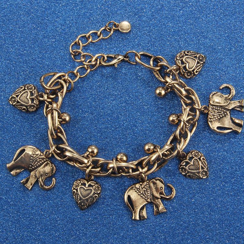 Handmade Vintage Elephant Anklet