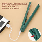 Mini curling iron with two uses