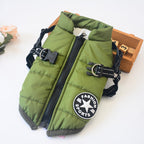 Waterproof Winter Jacket With Built-In Harness