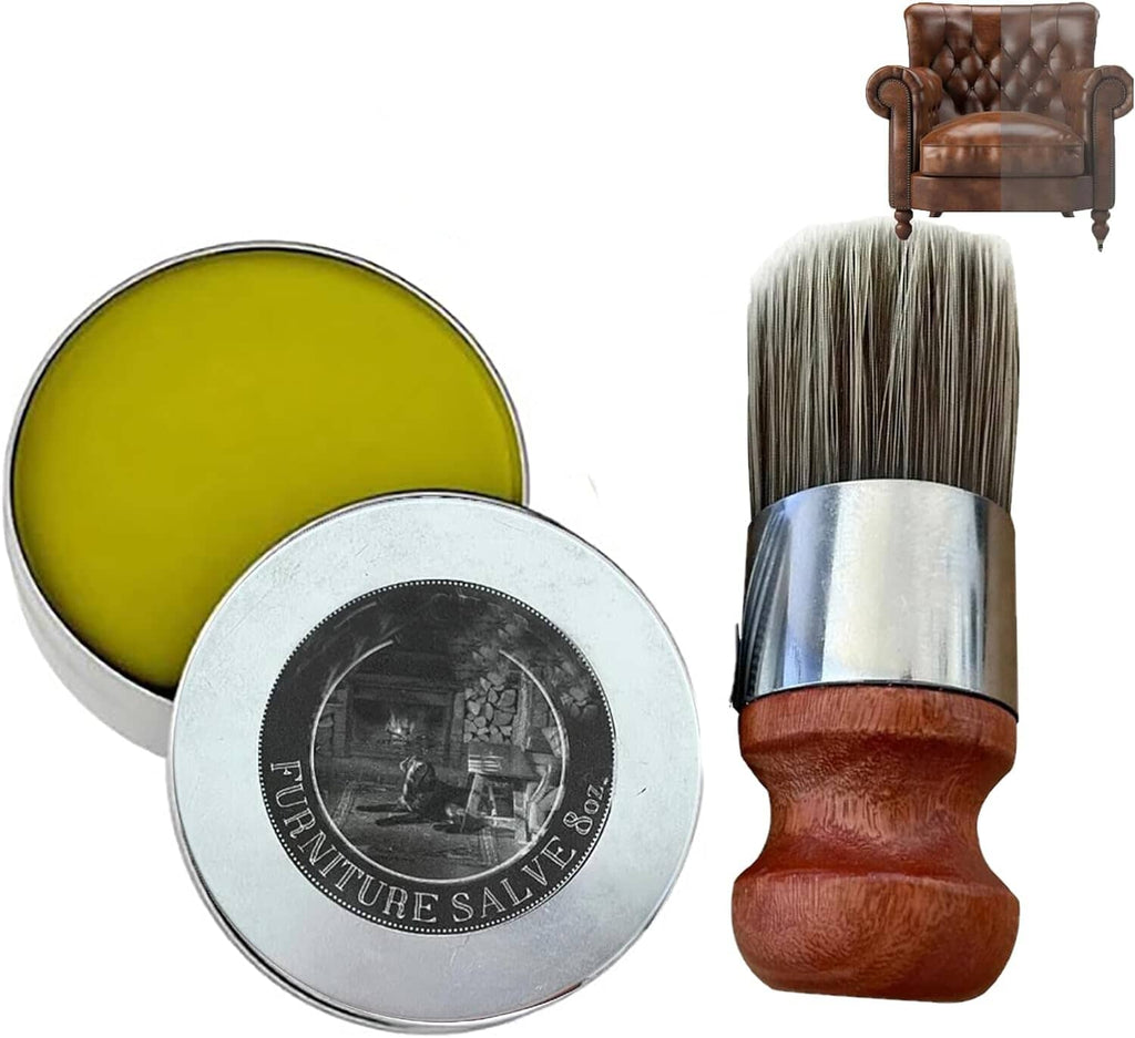 Weiser Owls Furniture Balm & Brush